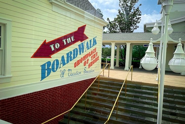 Head downstairs to Disney's Boardwalk for the action