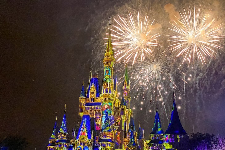 Happily Ever After nighttime spectacular